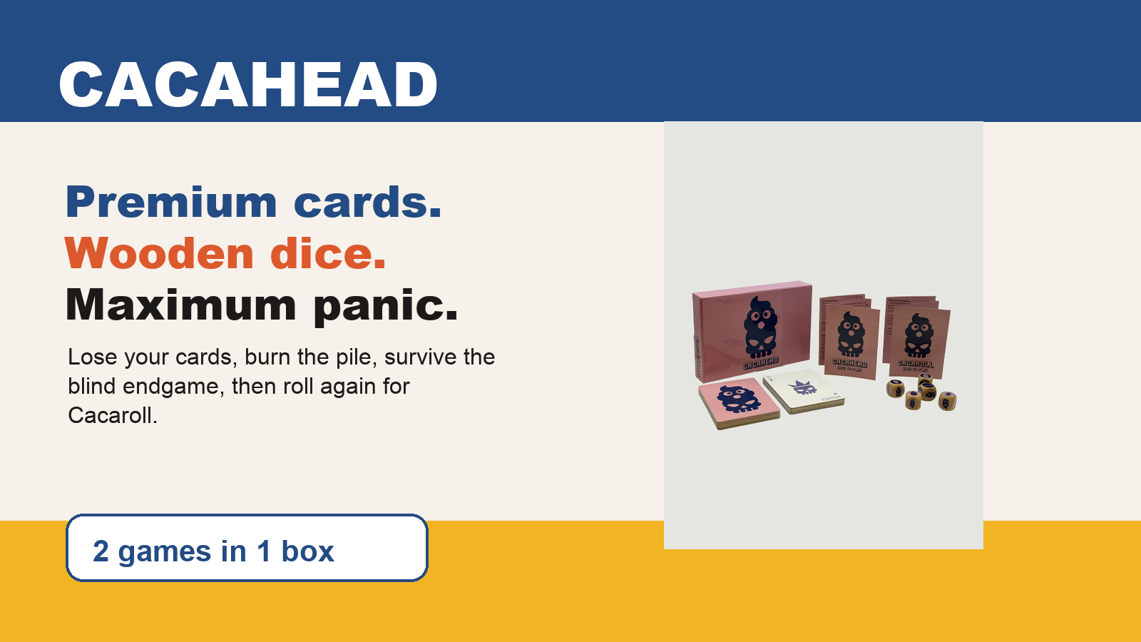 Cacahead game product